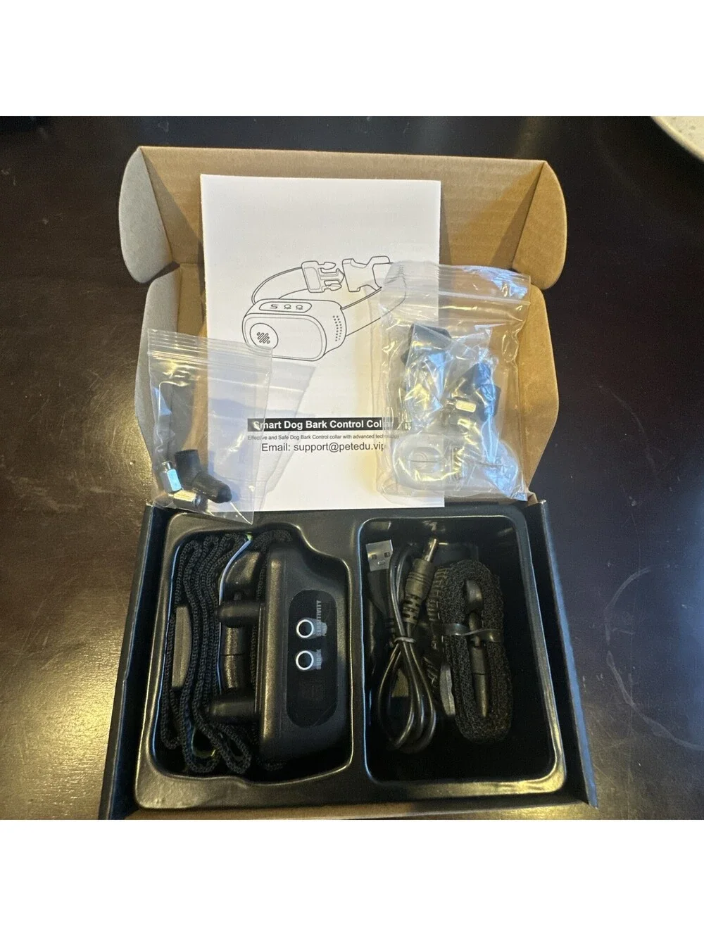 Smart Dog Bark Control Collar PB20 New Black